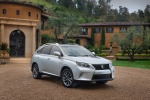 2013 Lexus RX350 F-Sport in Silver Lining Metallic - Static Front Right Three-quarter View